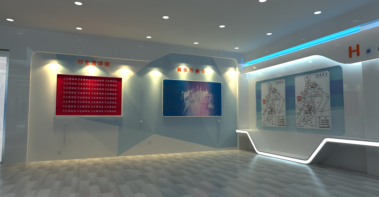 東方旗艦企事業(yè)單位展廳案例-3220部隊成果展廳設計
